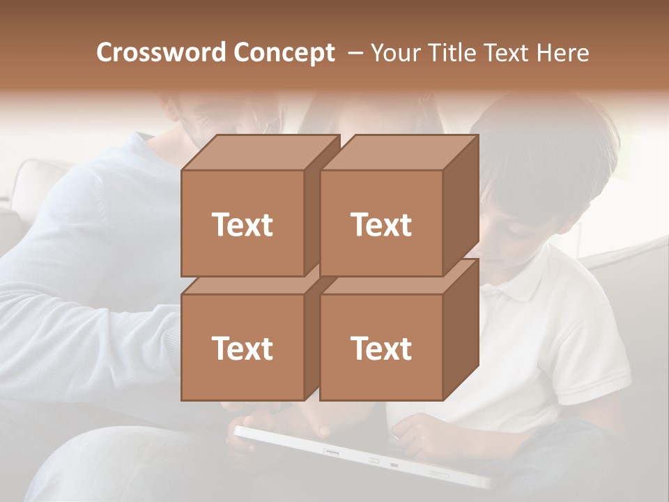 Portrait Using Cheerful PowerPoint Template