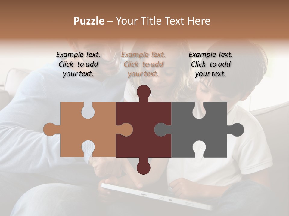 Portrait Using Cheerful PowerPoint Template