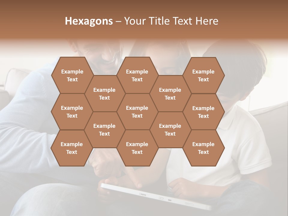 Portrait Using Cheerful PowerPoint Template