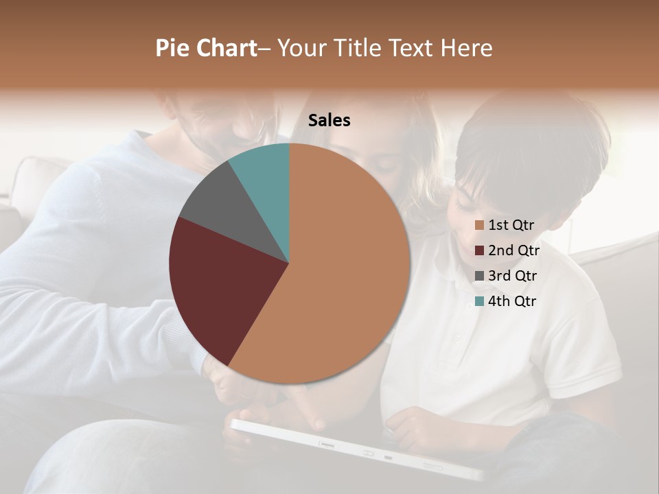 Portrait Using Cheerful PowerPoint Template