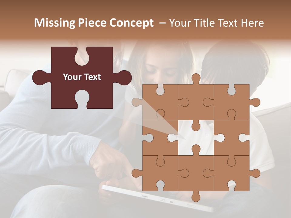 Portrait Using Cheerful PowerPoint Template