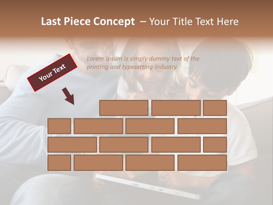 Portrait Using Cheerful PowerPoint Template