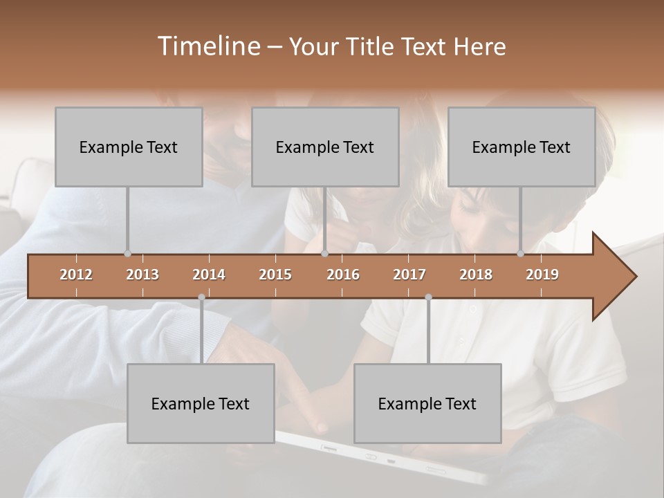 Portrait Using Cheerful PowerPoint Template