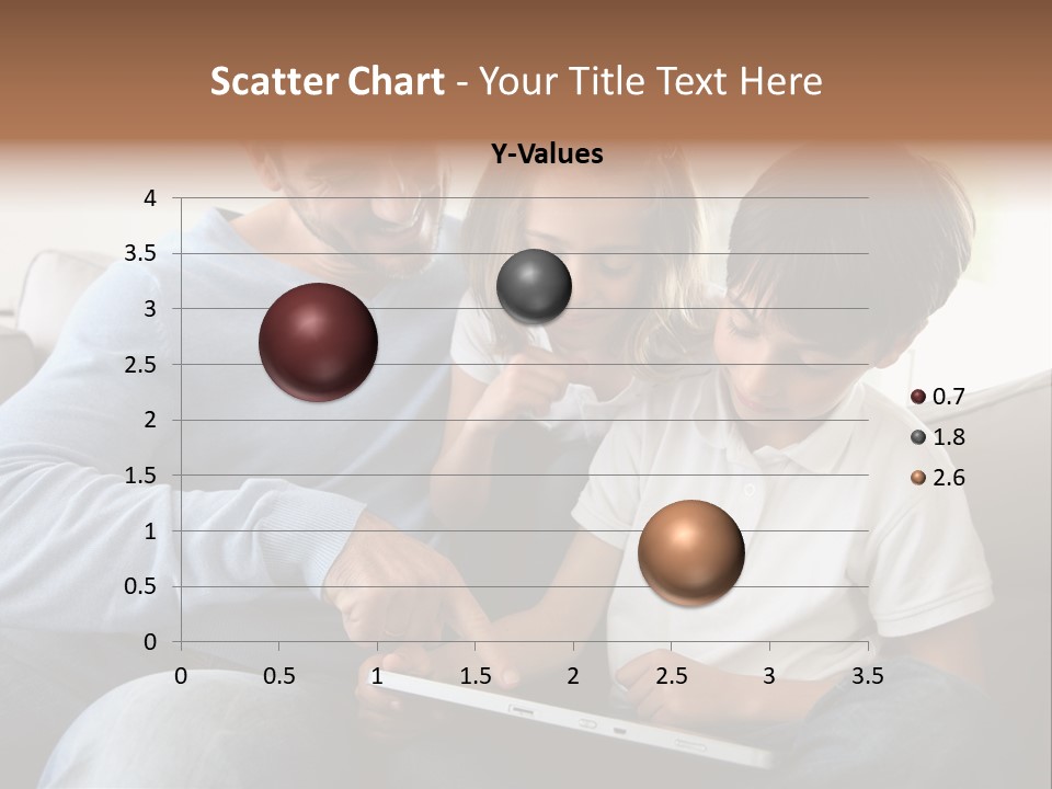 Portrait Using Cheerful PowerPoint Template