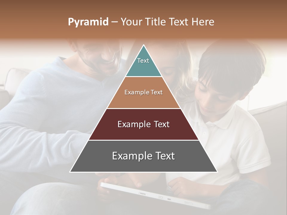 Portrait Using Cheerful PowerPoint Template