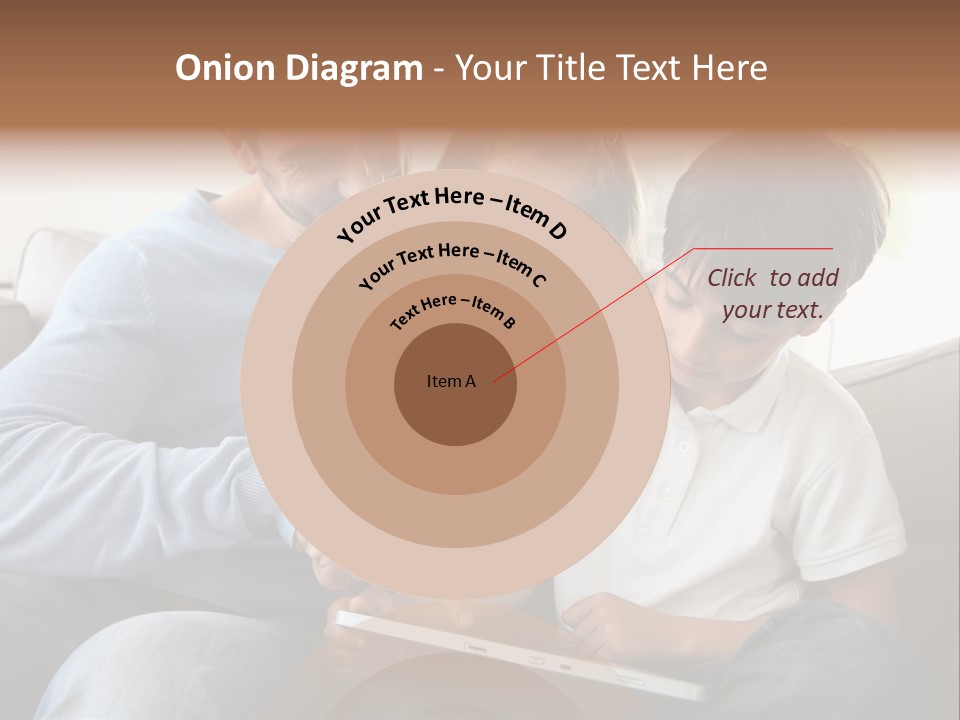 Portrait Using Cheerful PowerPoint Template