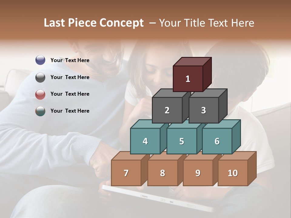 Portrait Using Cheerful PowerPoint Template