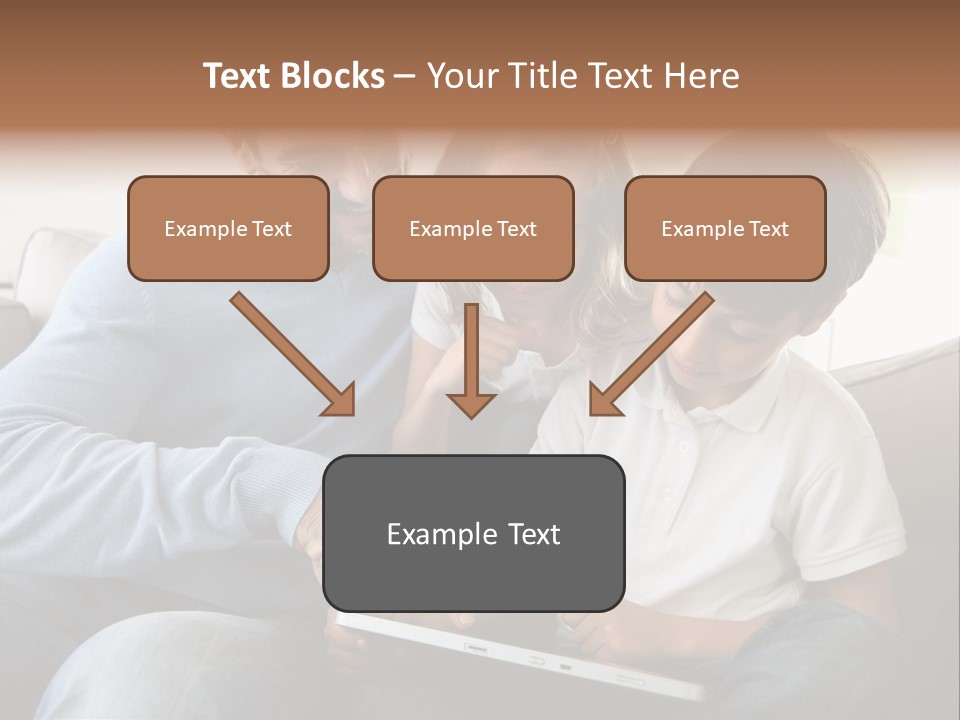 Portrait Using Cheerful PowerPoint Template
