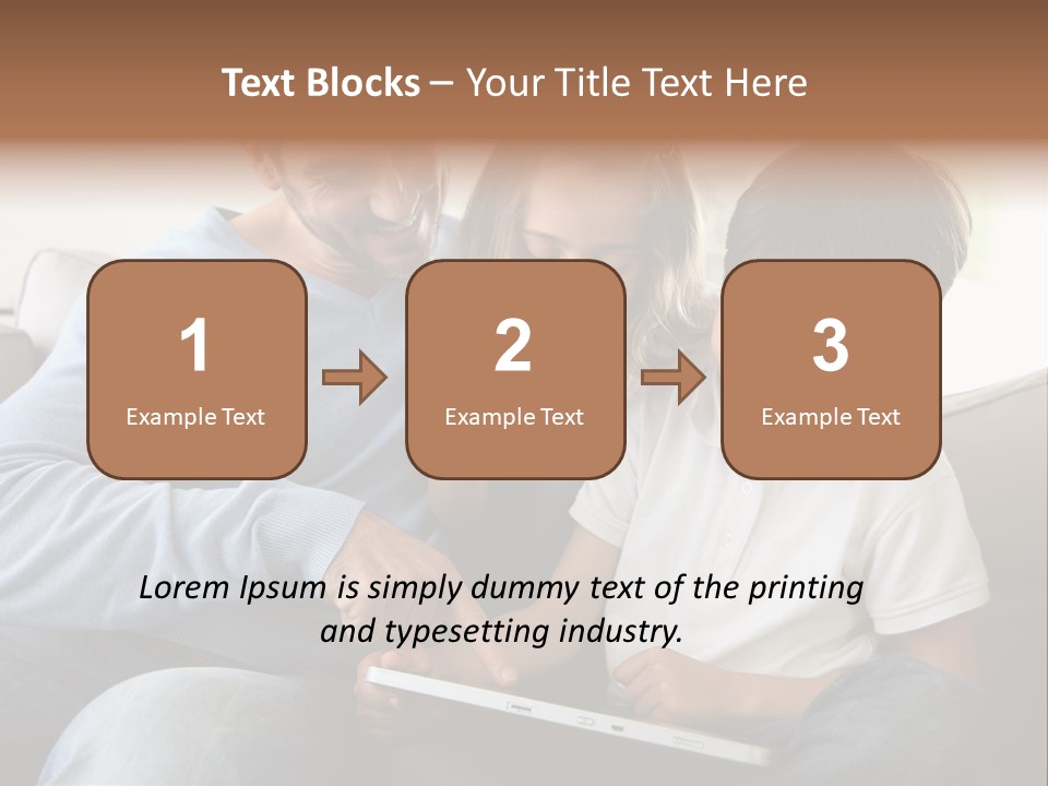 Portrait Using Cheerful PowerPoint Template
