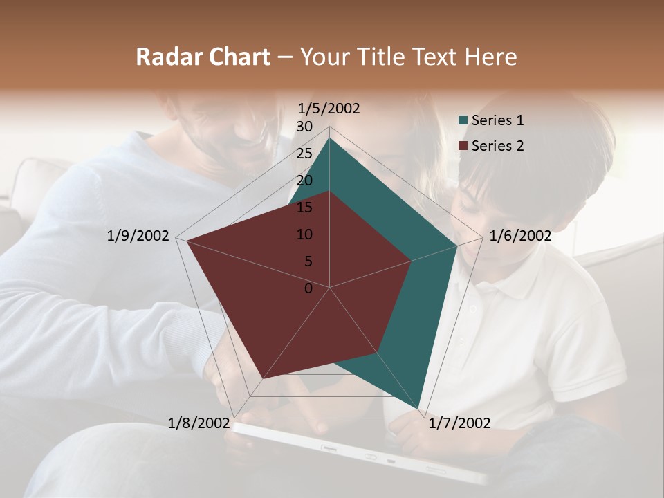 Portrait Using Cheerful PowerPoint Template