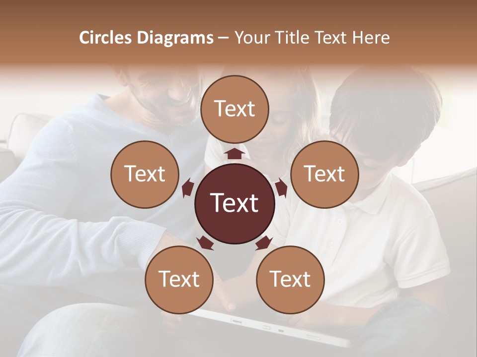 Portrait Using Cheerful PowerPoint Template