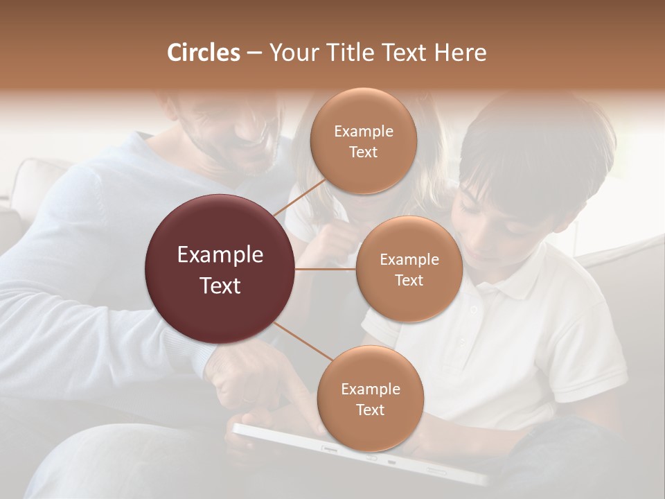 Portrait Using Cheerful PowerPoint Template