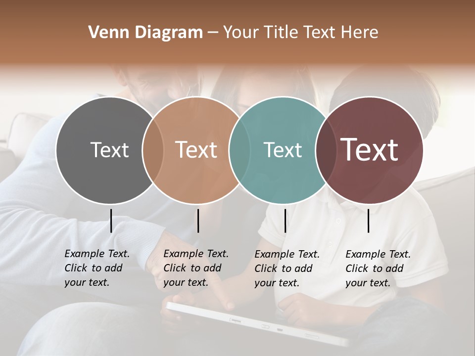 Portrait Using Cheerful PowerPoint Template