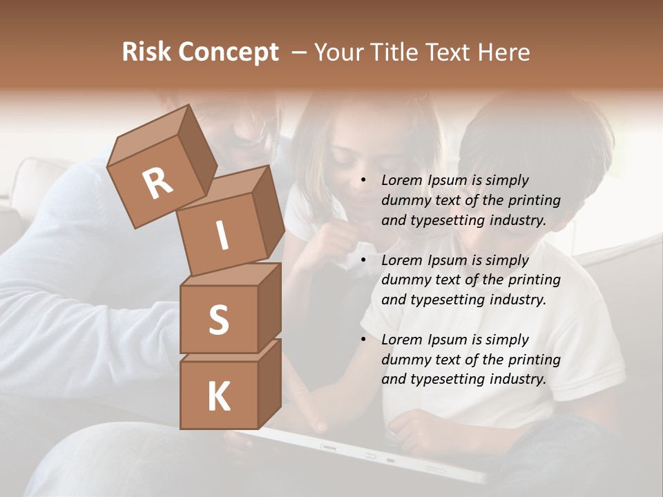 Portrait Using Cheerful PowerPoint Template