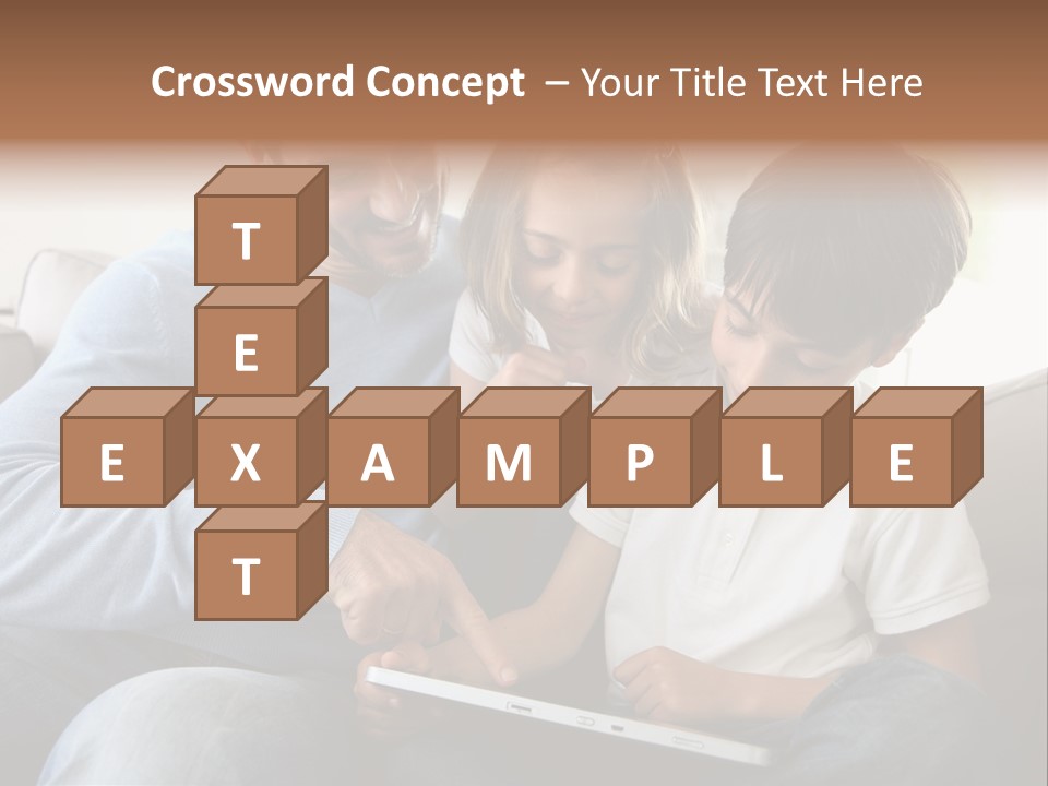 Portrait Using Cheerful PowerPoint Template