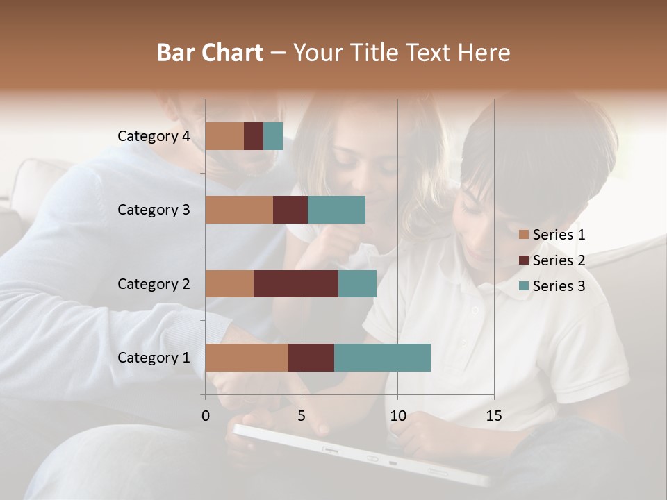 Portrait Using Cheerful PowerPoint Template