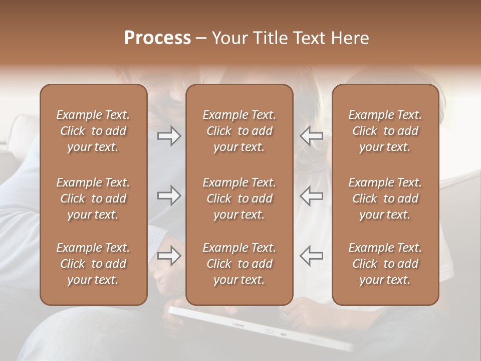 Portrait Using Cheerful PowerPoint Template