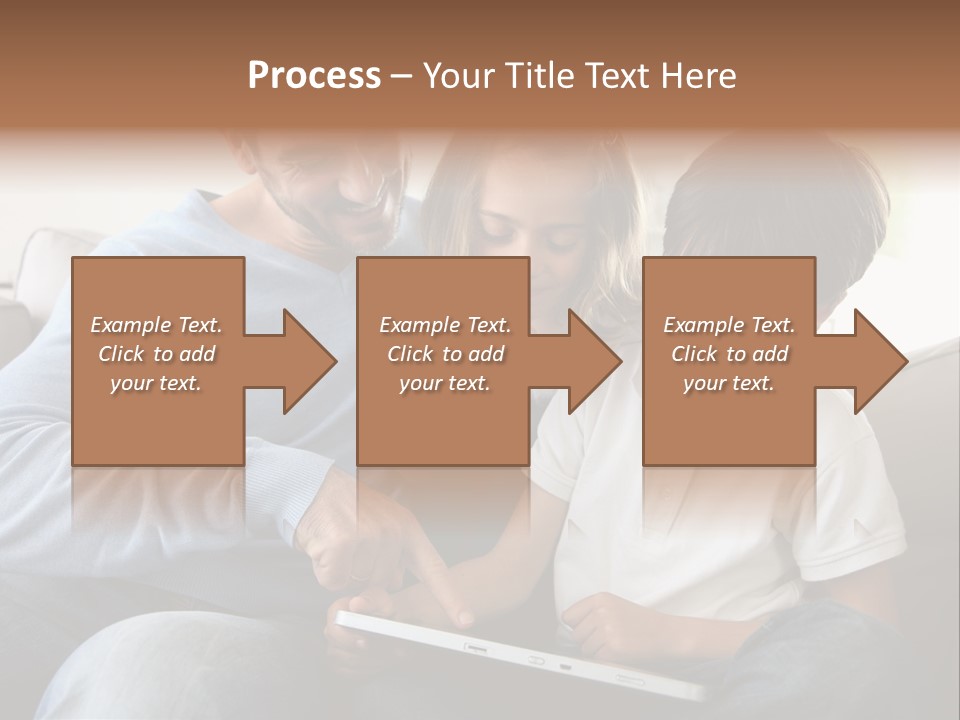 Portrait Using Cheerful PowerPoint Template