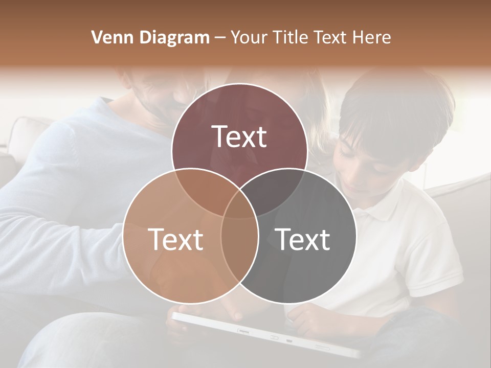 Portrait Using Cheerful PowerPoint Template