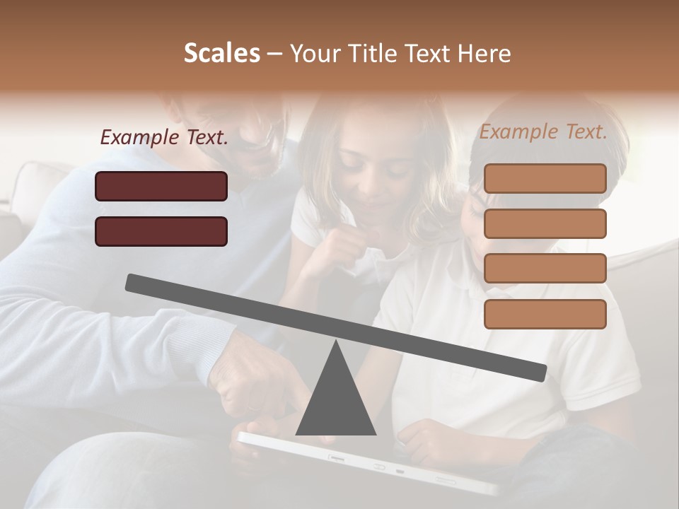 Portrait Using Cheerful PowerPoint Template
