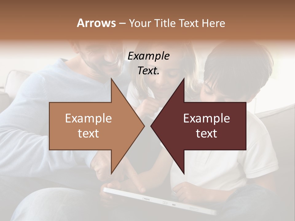 Portrait Using Cheerful PowerPoint Template