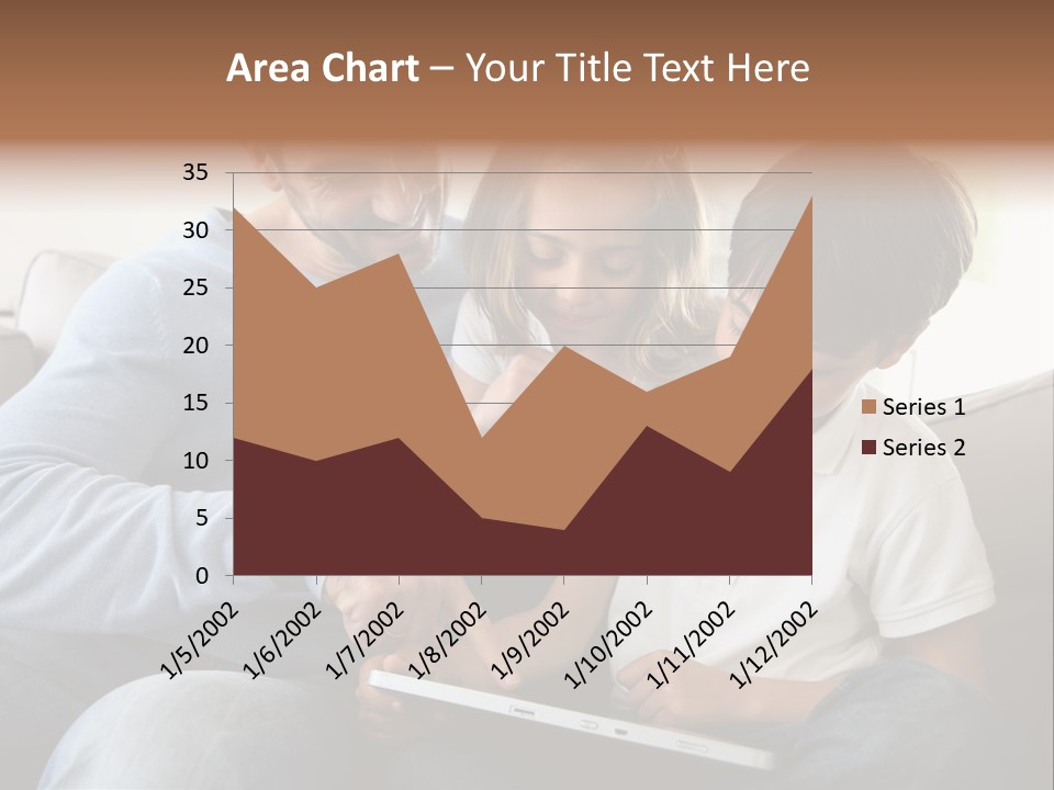 Portrait Using Cheerful PowerPoint Template