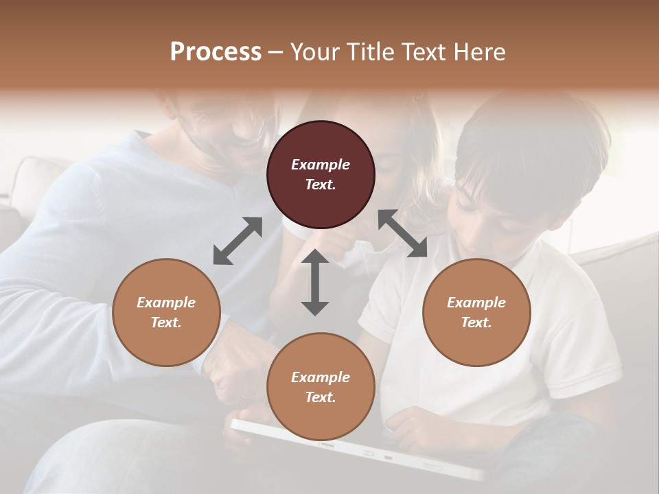 Portrait Using Cheerful PowerPoint Template