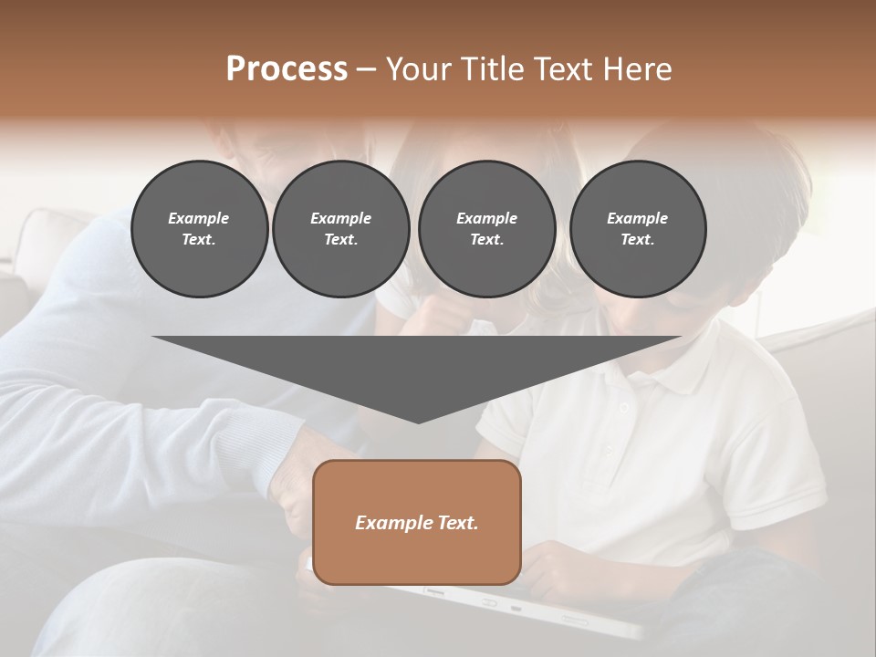 Portrait Using Cheerful PowerPoint Template