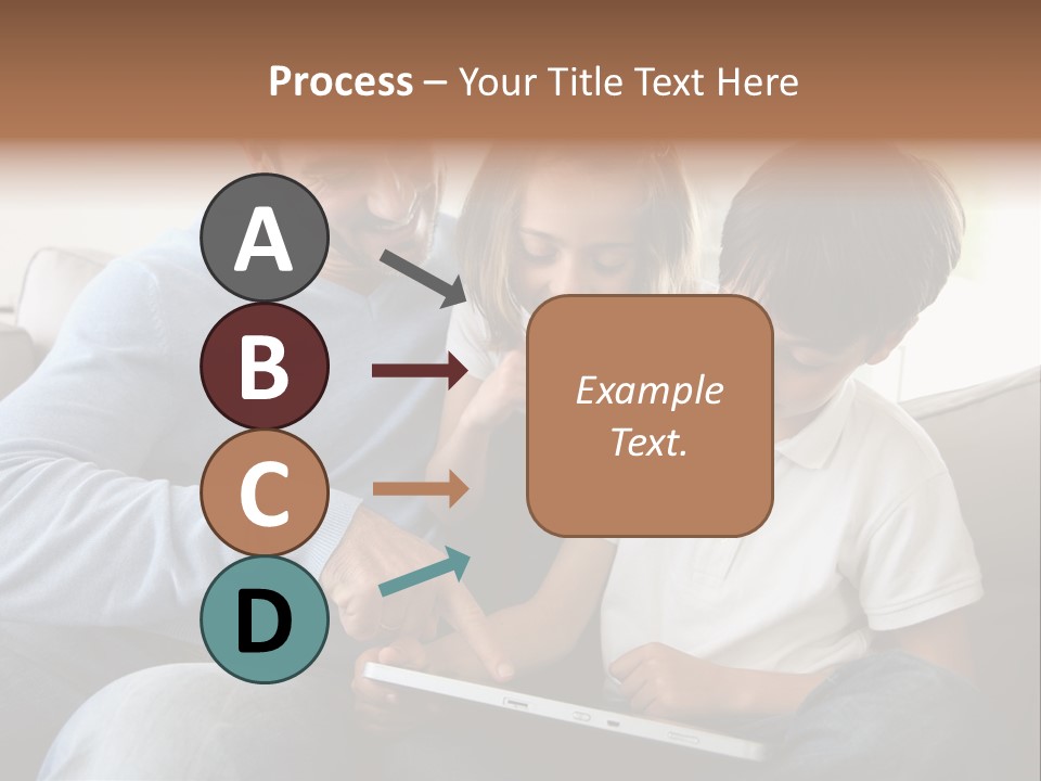 Portrait Using Cheerful PowerPoint Template