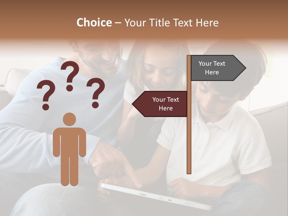 Portrait Using Cheerful PowerPoint Template