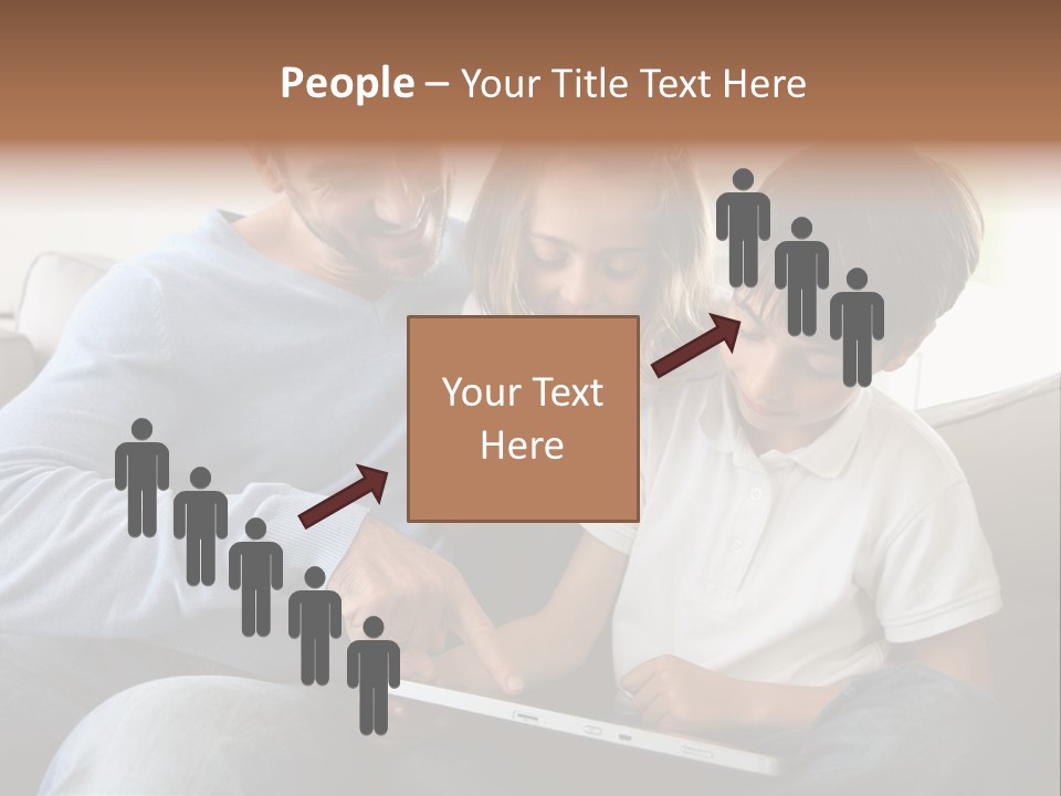 Portrait Using Cheerful PowerPoint Template