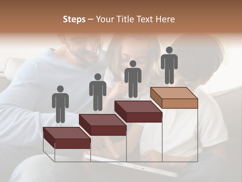 Portrait Using Cheerful PowerPoint Template