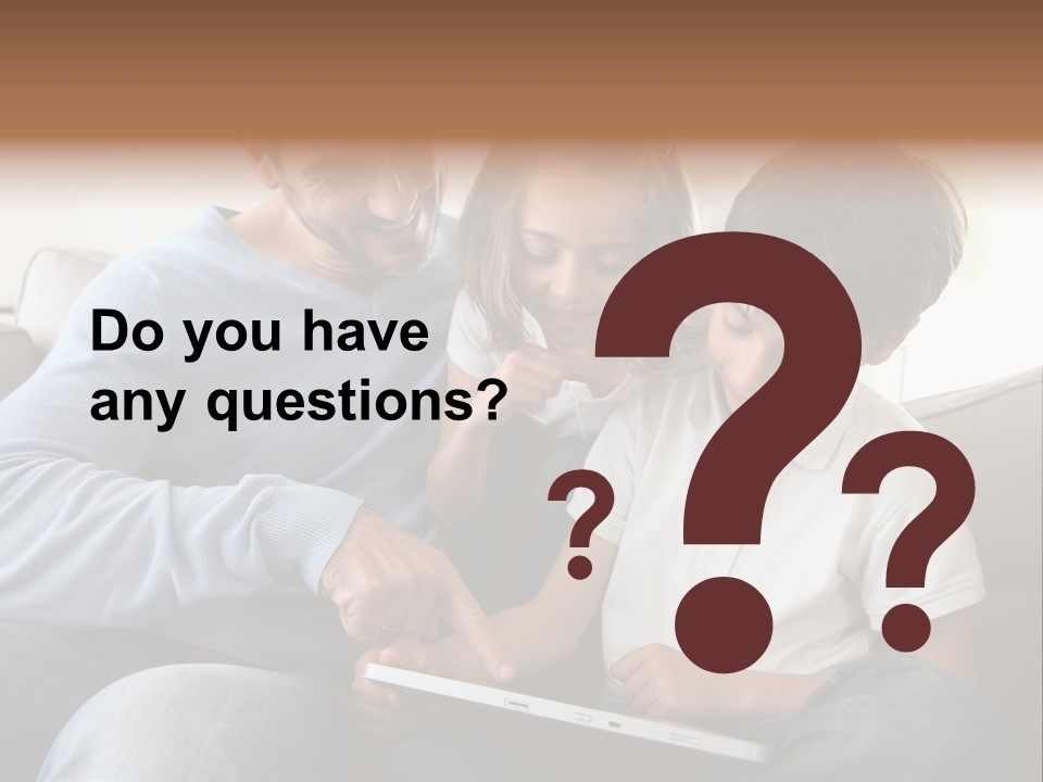 Portrait Using Cheerful PowerPoint Template