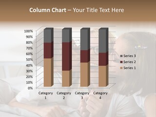 Three People Smile European PowerPoint Template