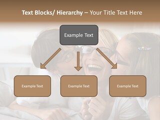Three People Smile European PowerPoint Template