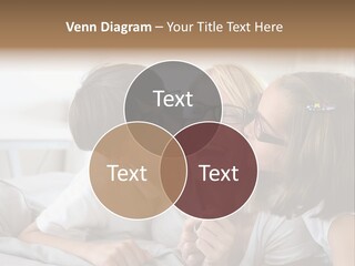 Three People Smile European PowerPoint Template