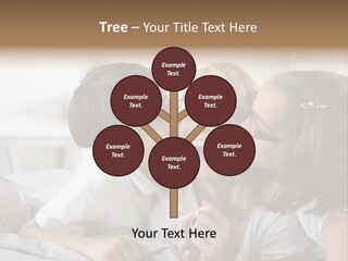 Three People Smile European PowerPoint Template