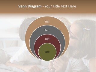 Three People Smile European PowerPoint Template