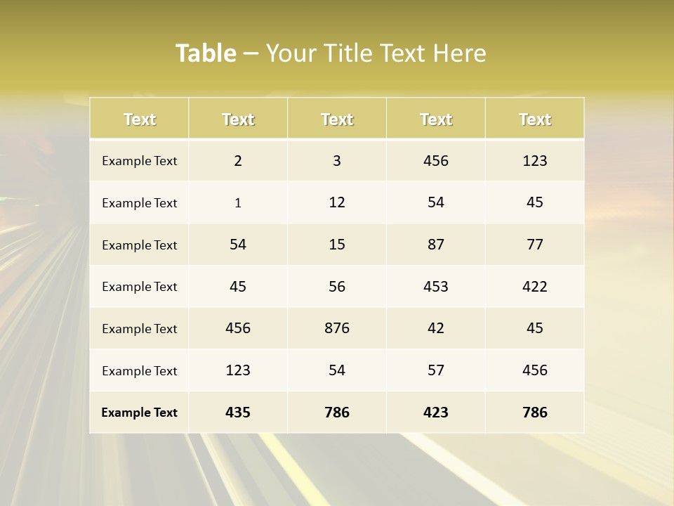 Curve Train Vortex PowerPoint Template