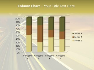 Curve Train Vortex PowerPoint Template