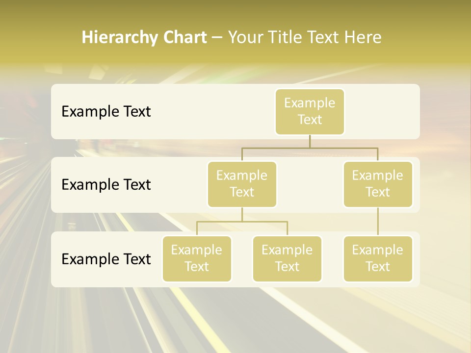 Curve Train Vortex PowerPoint Template
