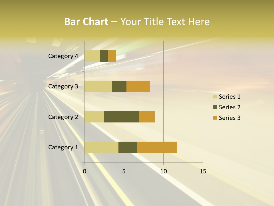 Curve Train Vortex PowerPoint Template