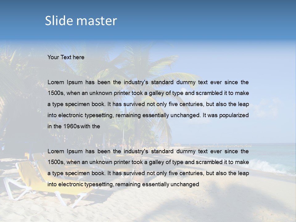 Sunshine Natural Romantic PowerPoint Template