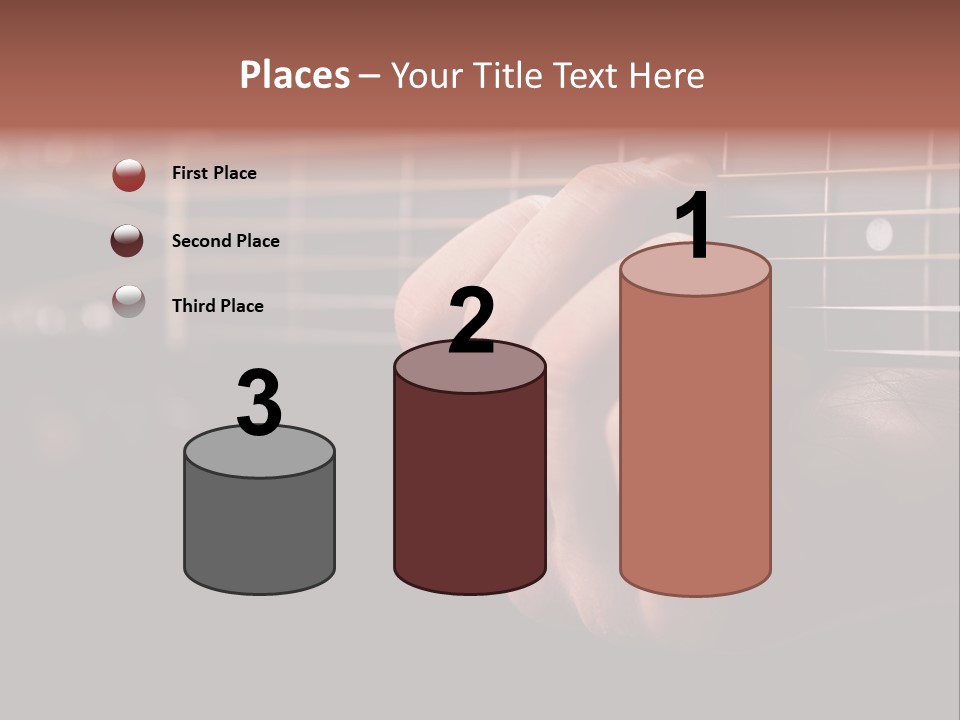 Concert Fingers Music PowerPoint Template