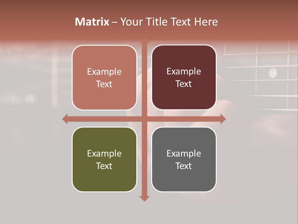 Concert Fingers Music PowerPoint Template