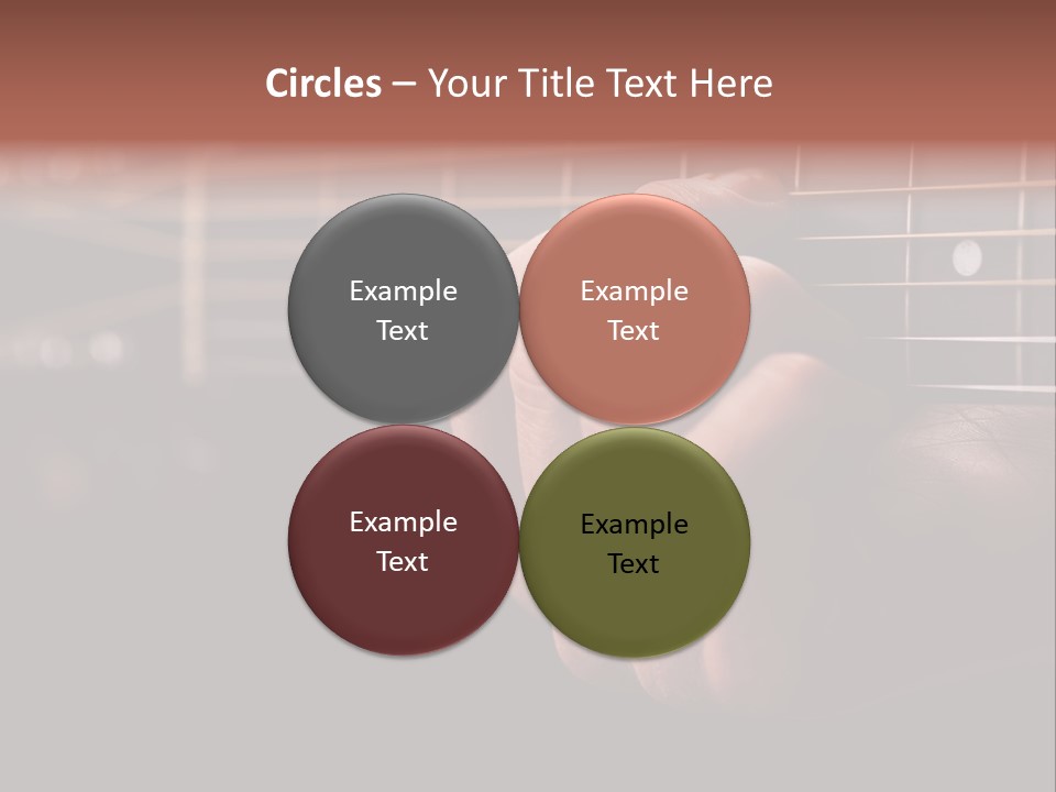 Concert Fingers Music PowerPoint Template