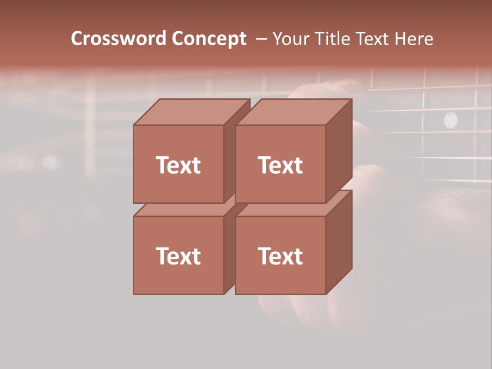 Concert Fingers Music PowerPoint Template