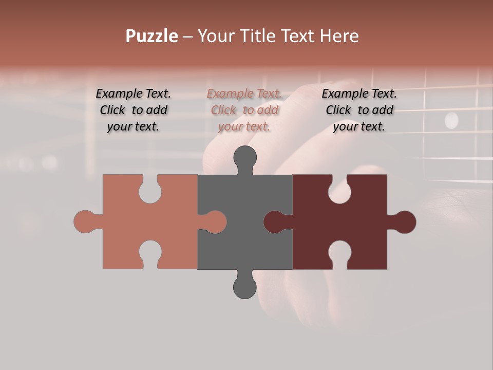 Concert Fingers Music PowerPoint Template