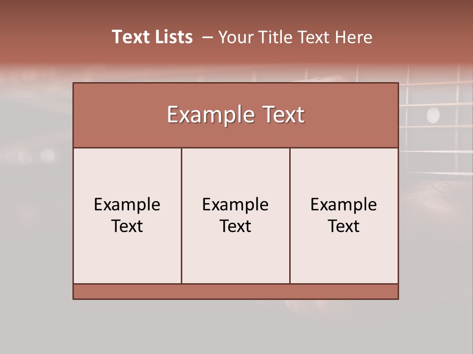 Concert Fingers Music PowerPoint Template