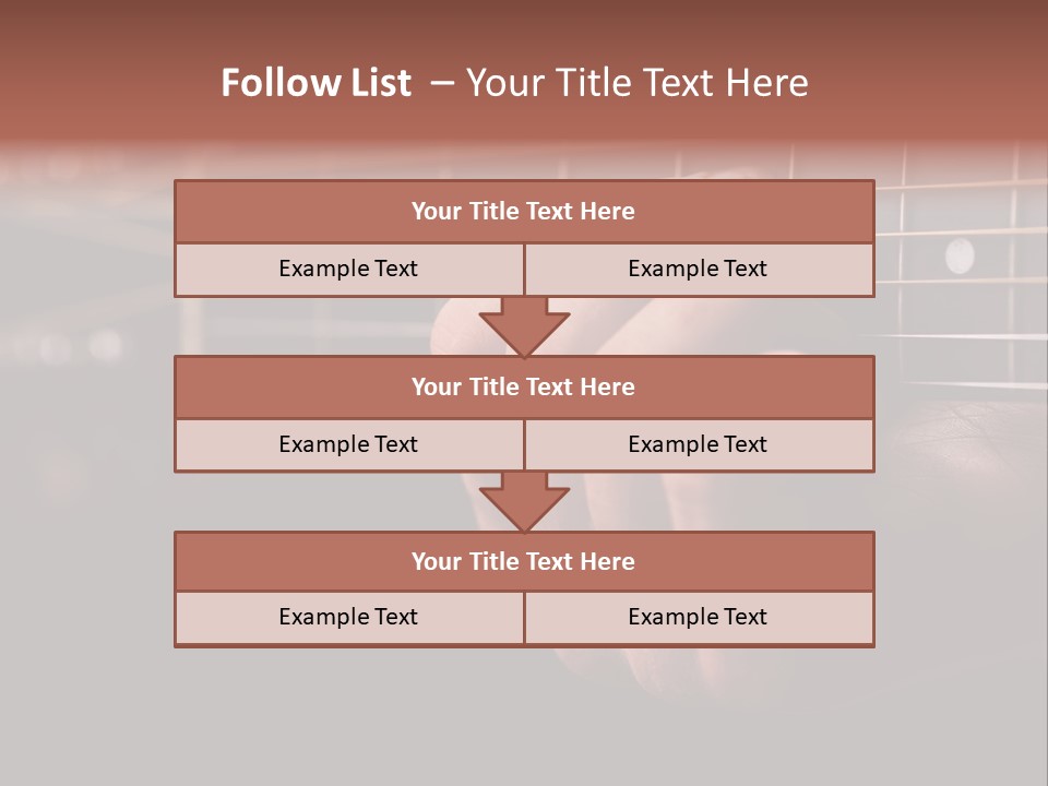 Concert Fingers Music PowerPoint Template